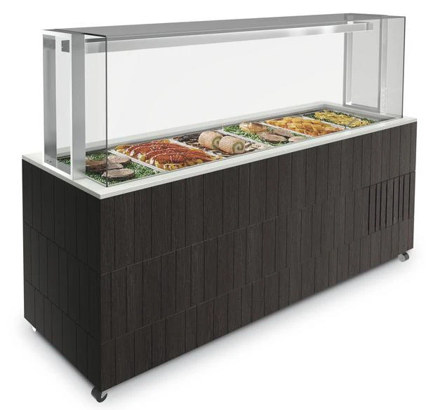 Стол охлаждаемый шведский Enofrigo DOGE SERVITO 1000 PRF свет. дуб