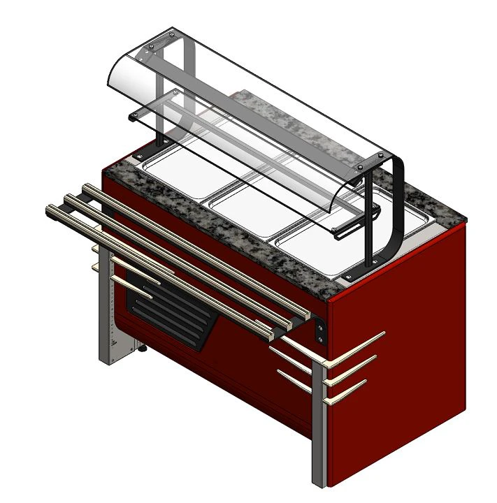 Прилавок холодильный Refettorio RС12AS Case
