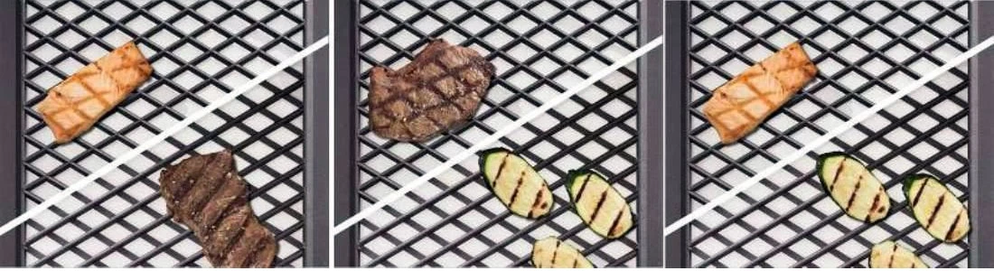 Решетка гриль с продольными и перекрестными полосками Rational 60.73.314