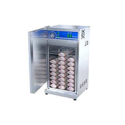 Шкаф тепловой для пирожков и хот-догов Фиолент ШТХ-24-350.350-01