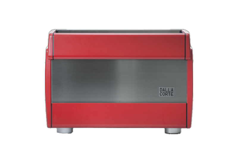 Эспрессо-кофемашина DALLA CORTE EVO2 (2 группы) Искрящийся красный