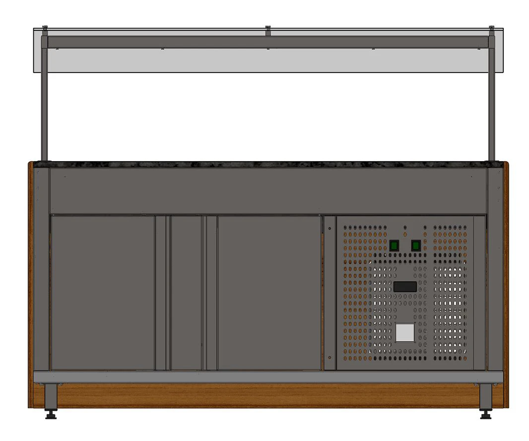 Салат-бар охлаждаемый Refettorio RC13AS Capital (100mm)