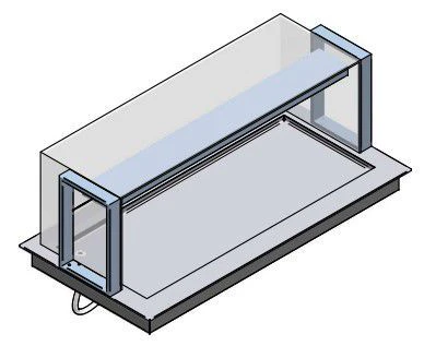 Стол охлаждаемый шведский Enofrigo DOGE SERVITO 1400 QPRF