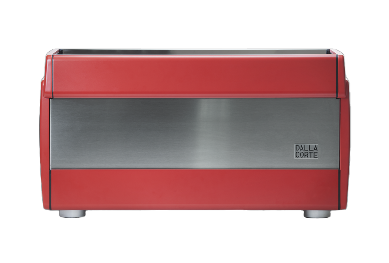 Эспрессо-кофемашина DALLA CORTE EVO2 (3 группы) Искрящийся красный
