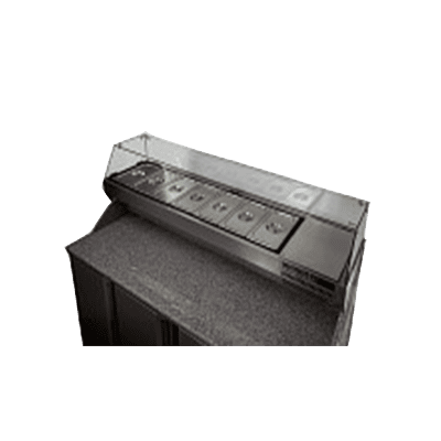 Витрина холодильная настольная VT3-G с крышкой