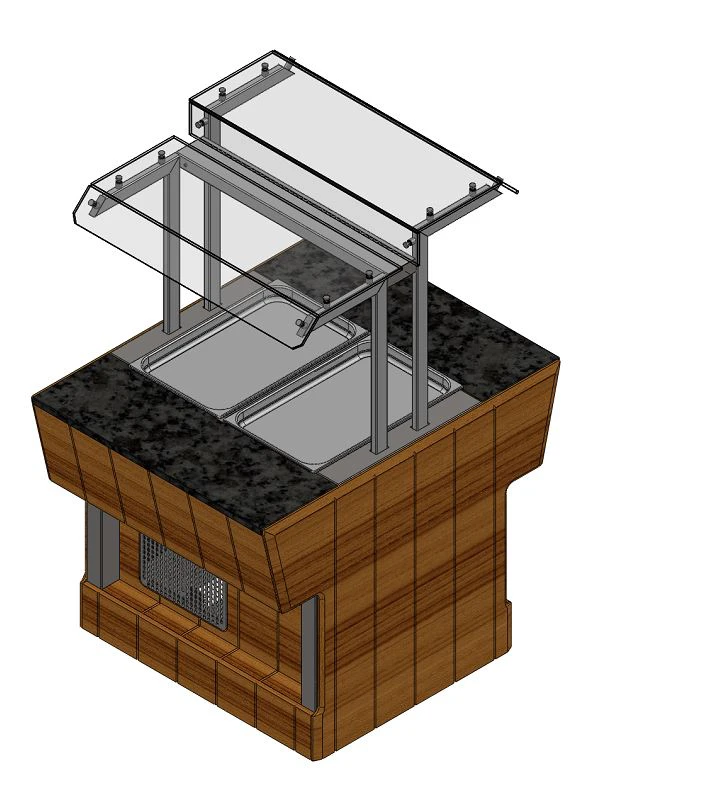 Салат-бар охлаждаемый Refettorio RС41S