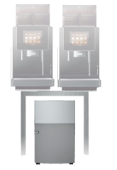 Холодильник UT12 FM CM Twin под столешницей на две кофемашины