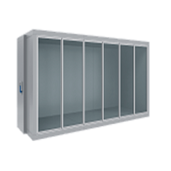 Камера холодильная КХН-11,44 СФ среднетемпературная (-2…+12 °C) со стеклянным фронтом