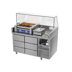 Станция для бургеров и хот-догов Бавария БХС -1235.700-02