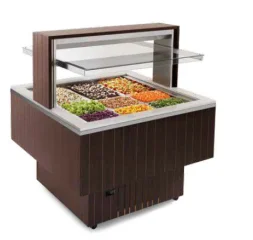 Стол тепловой шведский Enofrigo DOGE ISOLA QUADRA RF VT венге