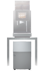 Холодильник UT12 CM (FM) под столешницей на одну кофемашину