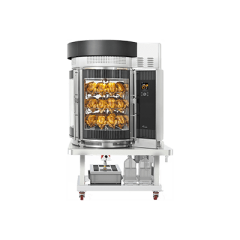 Гриль для кур Multisserie auto-clean с жироуловителем и конденсатором