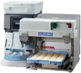 Автоматическая машина для приготовления нигири суши Suzumo SSN-KTA+TRS-JLX с транспортером