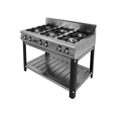 Плита газовая 6-ти горелочная Ф6ПГ/800 (на подставке)