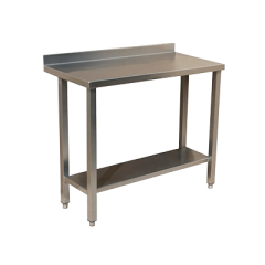 Столы производственные СПЛ “Люкс”_500 со сплошной полкой