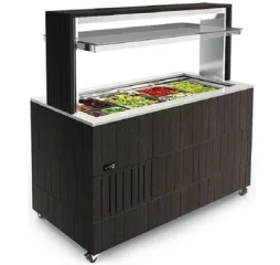 Стол тепловой шведский Enofrigo DOGE ISOLA 1400 QPC ВЕНГЕ A1DOGEIQPC14/W