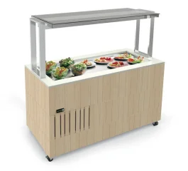 Стол охлаждаемый шведский Enofrigo DOGE ISOLA FISSA RF VT 1400 св. дуб