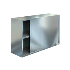 Полка настенная закрытая с дверями купе 12/4