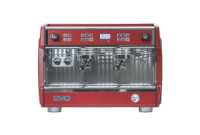 Эспрессо-кофемашина DALLA CORTE EVO2 (2 группы) Искрящийся красный