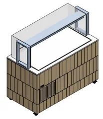 Стол охлаждаемый шведский Enofrigo DOGE SERVITO 1400 QPRF