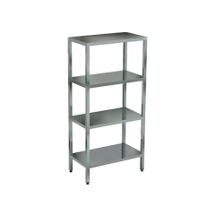 Стеллажи кухонные сварные со сплошными полками