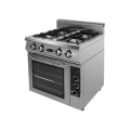 Плита газовая 4-х горелочная Ф4ПДГ/800 с комбинированной духовкой