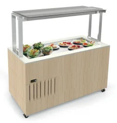 Стол тепловой шведский Enofrigo DOGE ISOLA SVT FISSA 1000 BM ВЕНГЕ A1DOGEFBM10/W