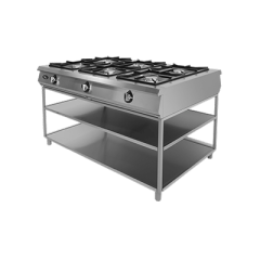 Плита газовая 6-ти горелочная Ф6П2Г/1000