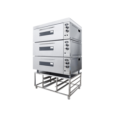 Жарочно-пекарский шкаф ШЖЭ/3 (секционный, кр. металл+н/ж сталь)