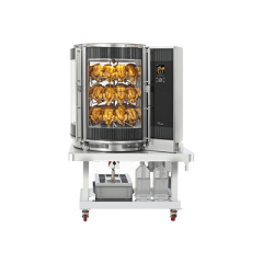 Гриль для кур Multisserie auto-clean с жироуловителем