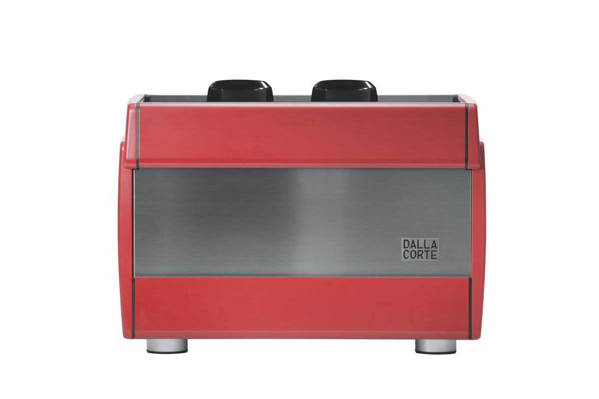 Эспрессо-кофемашина DALLA CORTE EVO2 HV (2 группы) Искрящийся красный