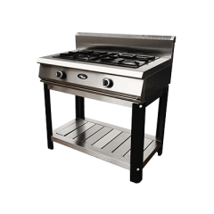 Плита газовая 2-х горелочная Ф2ЖТЛПГ(П) (усиленная, на подставке)