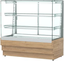 Витрина кондитерская Refettorio Crystal RKC20A-MV с 2 полками