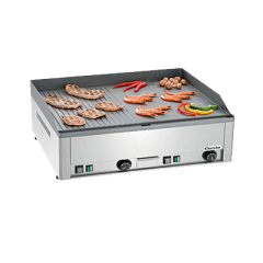 Жарочная поверхность профессиональная GDP 650E, гладкая/рифленая