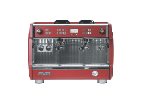 Эспрессо-кофемашина DALLA CORTE EVO2 HV (2 группы) Искрящийся красный
