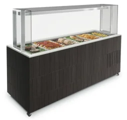 Стол тепловой шведский Enofrigo DOGE SERVITO 1400 QPC венге