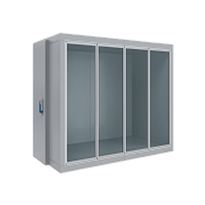 Камера холодильная КХН-3,87 СФ среднетемпературная (-2...+12 °C) со стеклянным фронтом